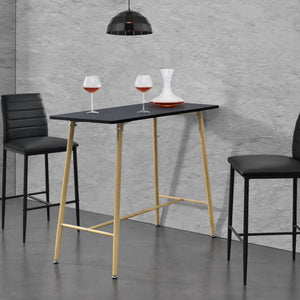 Table de Bar Enköping Rectangulaire 110x50x90 cm Couleurs différentes [en.casa]