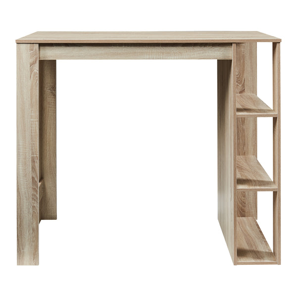 Table de Bar Danderyd 3 Étagères 120x60x106 cm Plusieurs couleurs [en.casa]
