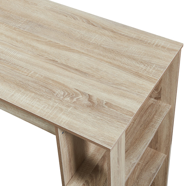 Table de Bar Danderyd 3 Étagères 120x60x106 cm Plusieurs couleurs [en.casa]