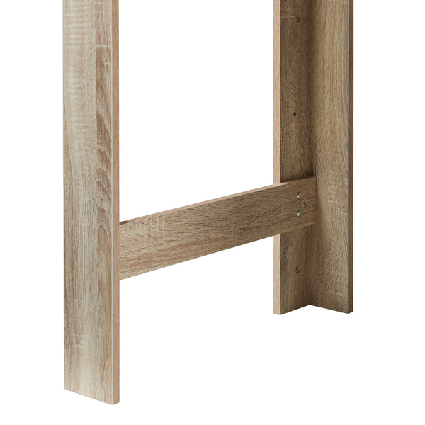 Table de Bar Danderyd 3 Étagères 120x60x106 cm Plusieurs couleurs [en.casa]