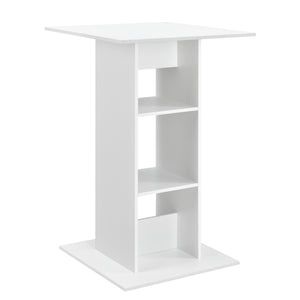 Table de Bar Visby 3 Étagères  70 x 70 x 110 cm Plusieurs couleurs [en.casa]