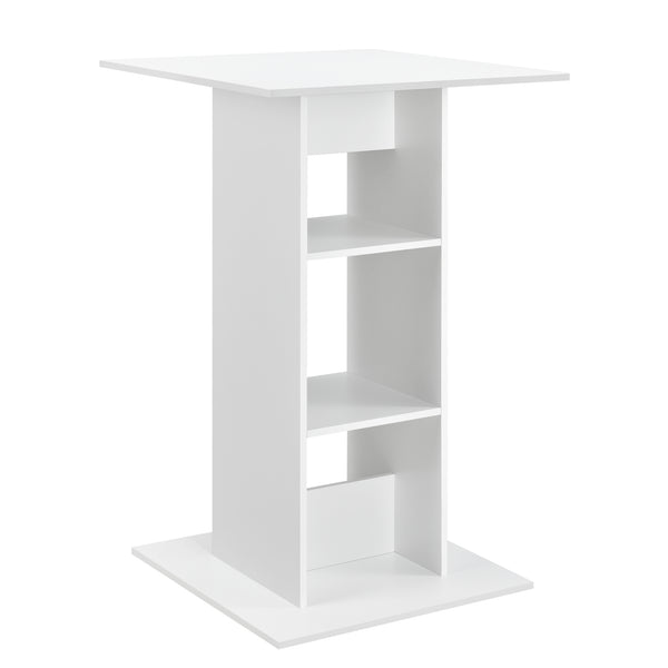 Table de Bar Visby 3 Étagères  70 x 70 x 110 cm Plusieurs couleurs [en.casa]