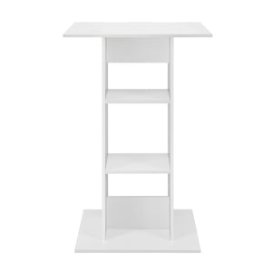 Table de Bar Visby 3 Étagères  70 x 70 x 110 cm Plusieurs couleurs [en.casa]