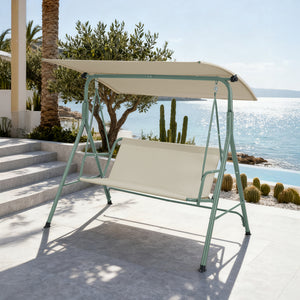 Balancelle Satten pour 3 personnes 173 x 119 x 153 cm [en.casa] 