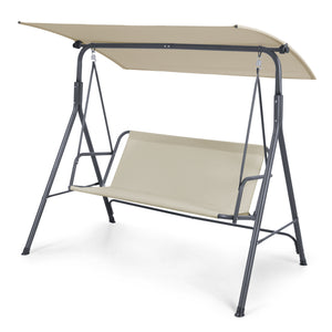 Balancelle Hollywood Satten 3 places [en.casa]