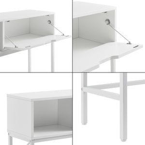 Table console Tranemo 92 x 30 x 80 cm Couleurs différentes [en.casa]