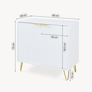 Buffet Trondi 75 x 80 x 40 cm [en.casa]
