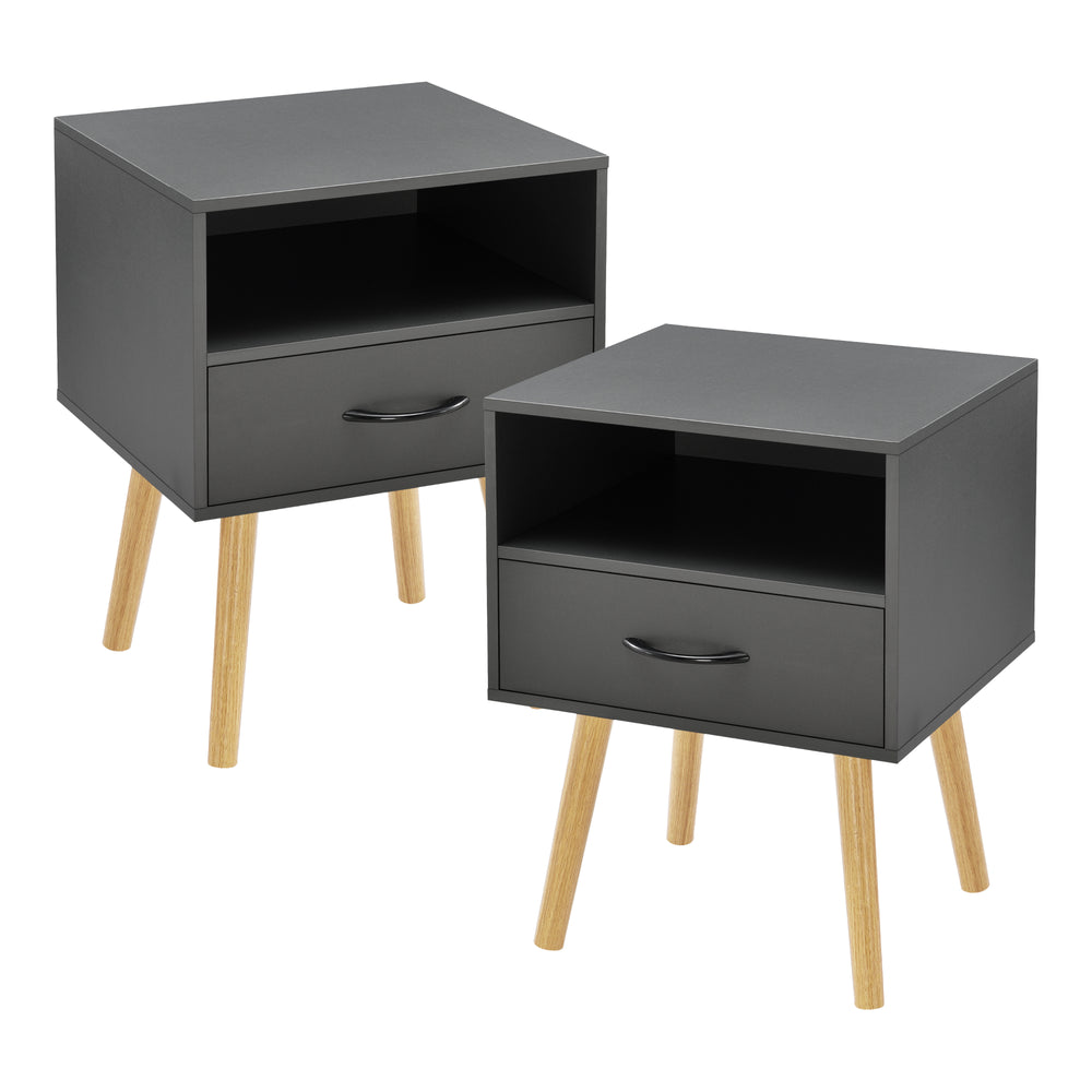 Ensemble de tables d'appoint Gävle [en.casa]