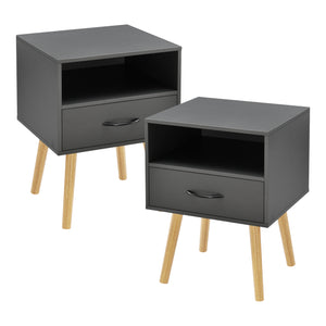 Ensemble de tables d'appoint Gävle [en.casa]