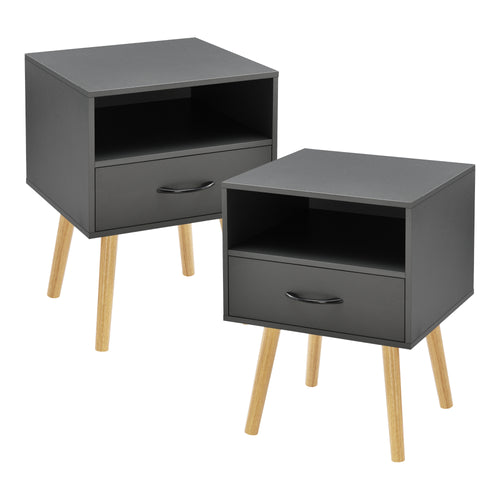 Ensemble de tables d'appoint Gävle [en.casa]