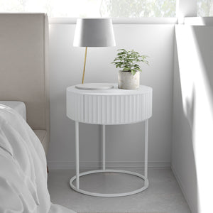 Table d'appoint Rill avec tiroir [en.casa]