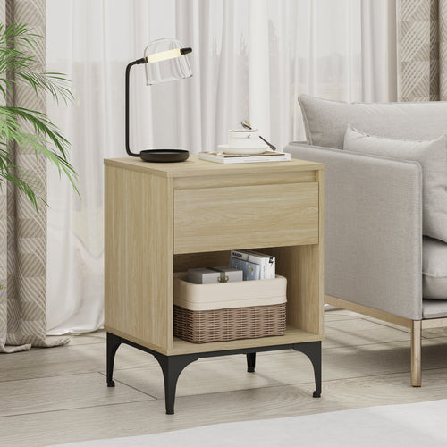 Table d'appoint Kistiandi 62 x 46 x 40 cm [en.casa]