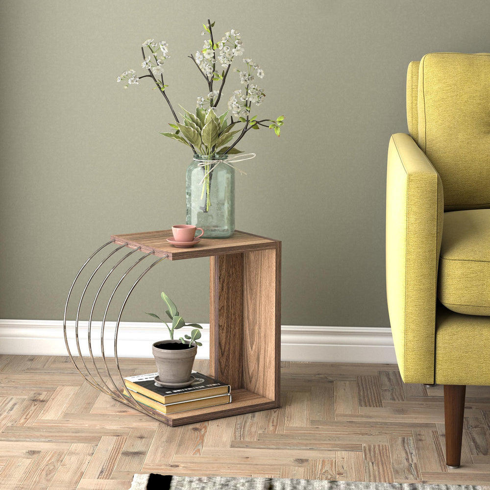 Table d’appoint Vefsn 46x30x42cm [en.casa] - premiumXL