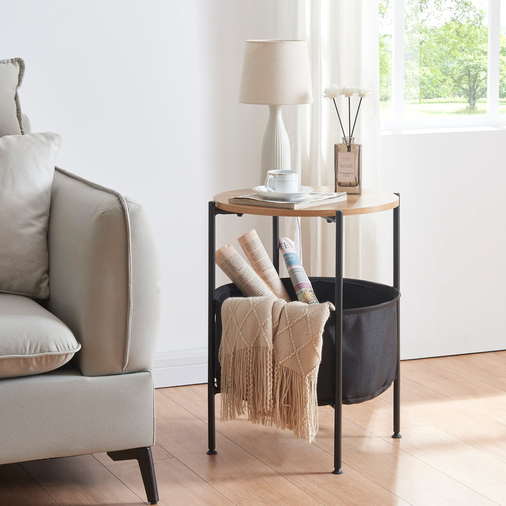 Table d’appoint Suonenjoki 59x47cm en différentes couleurs [en.casa] - premiumXL