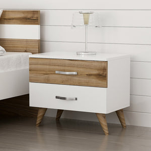 Table de chevet Allerød 51x60x37cm en différentes couleurs [en.casa]