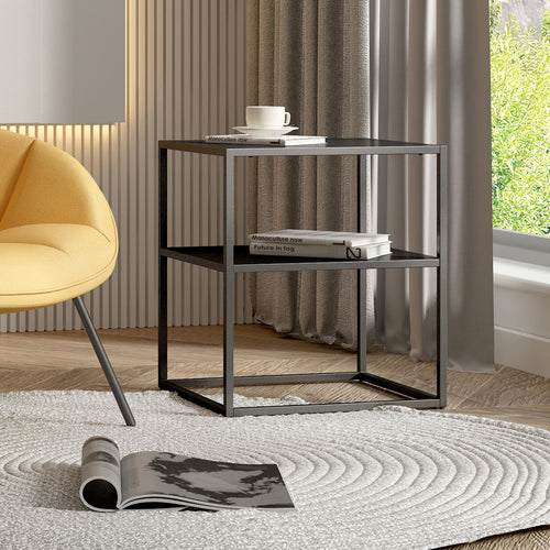 Beistelltisch Raahe mit Ablage in versch. Farben [en.casa] - premiumXL