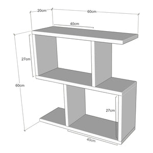 Table d'appoint Bærum 60x20x60cm en différentes couleurs [en.casa]
