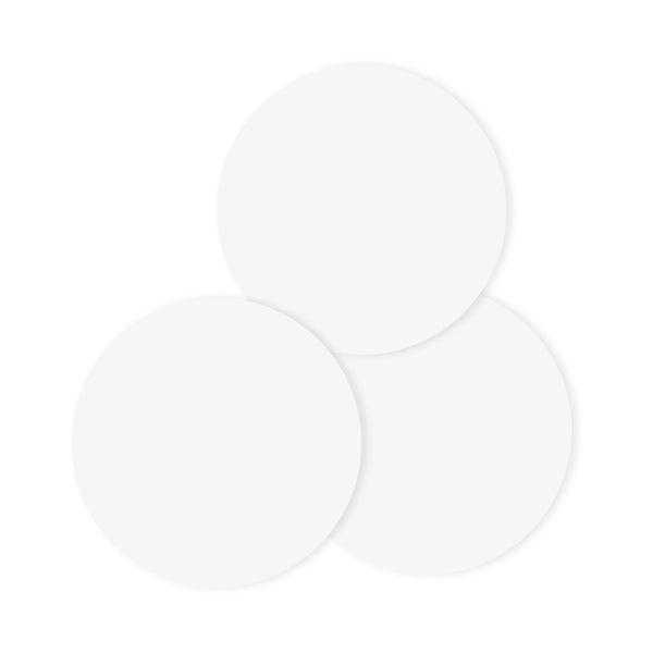 Table d'appoint Herrljunga en lot de 3, ronde, en différentes couleurs [en.casa]