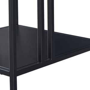 Table d'appoint Kumlinge acier [en.casa]