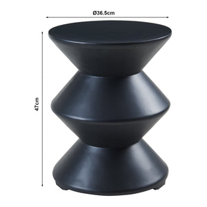 Table d'appoint Kyppeslo 47 x 37 cm [en.casa] 