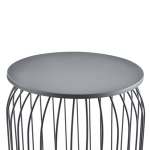 Lot de 3 Tables Gigognes Amherst 40x40x46 cm Plusieurs couleurs [en.casa]