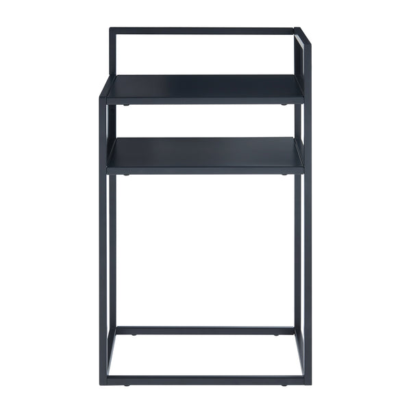 Table d'appoint Riihimäki acier 65 x 40 x 30 cm [en.casa]