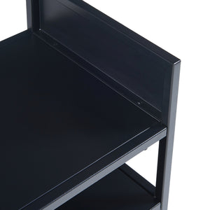 Table d'appoint Riihimäki acier 65 x 40 x 30 cm [en.casa]