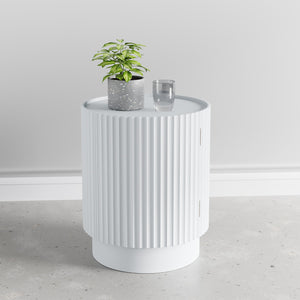 Table d'appoint Rill avec porte [en.casa]