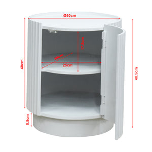 Table d'appoint Rill avec porte [en.casa]