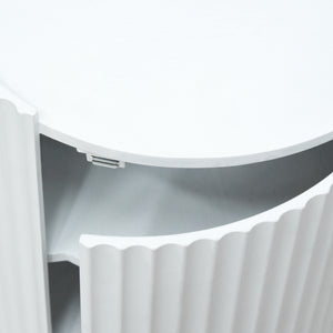 Table d'appoint Rill avec porte [en.casa]