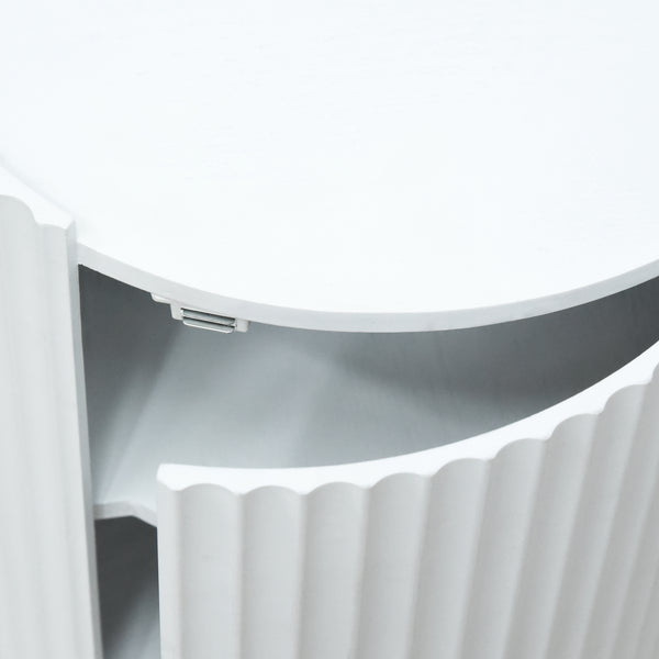 Table d'appoint Rill avec porte [en.casa]