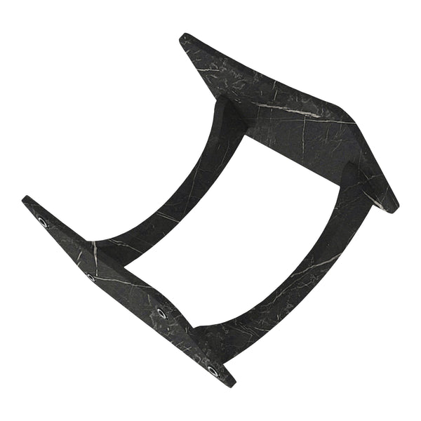 Table d'appoint Stattela en forme de C 59x35x56 cm [en.casa]