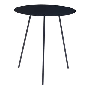 Table d'appoint Sula en métal noir en différentes tailles [en.casa]