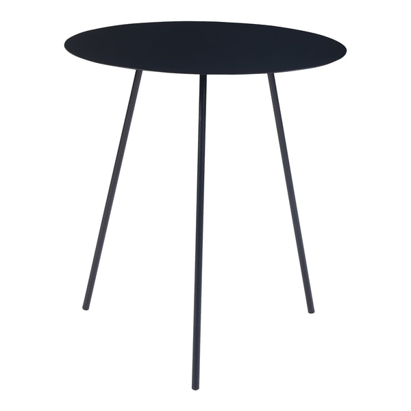 Table d'appoint Sula en métal noir en différentes tailles [en.casa]