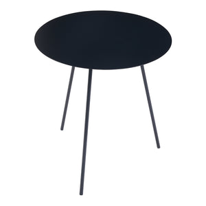 Table d'appoint Sula en métal noir en différentes tailles [en.casa]