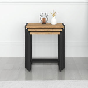 Lot de 3 tables d'appoint Sunnfjord gigognes [en.casa]