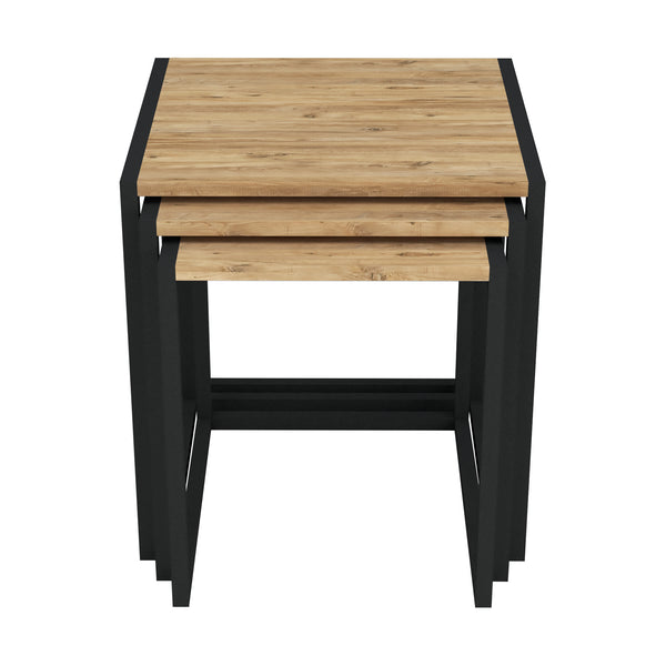 Lot de 3 tables d'appoint Sunnfjord gigognes [en.casa]