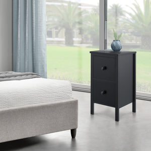 Table d'appoint Urjala Noir [en.casa]