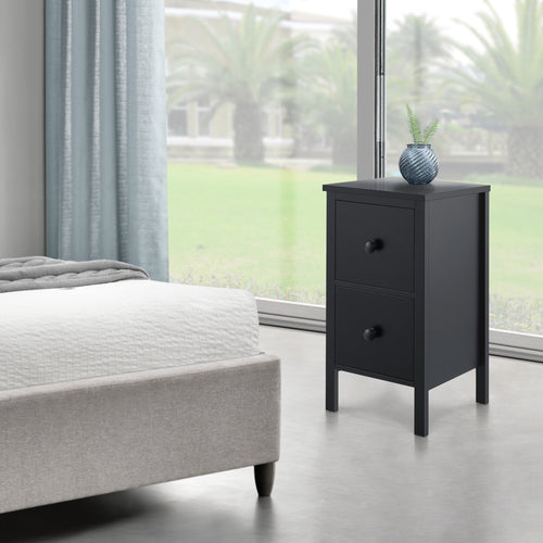 Table d'appoint Urjala Noir [en.casa]