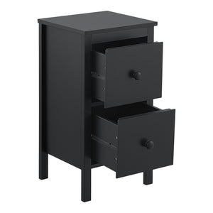 Table d'appoint Urjala Noir [en.casa]