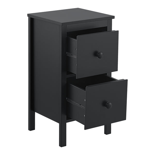 Table d'appoint Urjala Noir [en.casa]