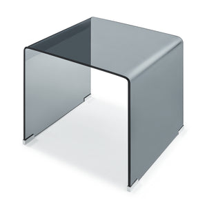 Table d’appoint Varlofrek verre trempé 50 x 50 x 50 cm [en.casa]