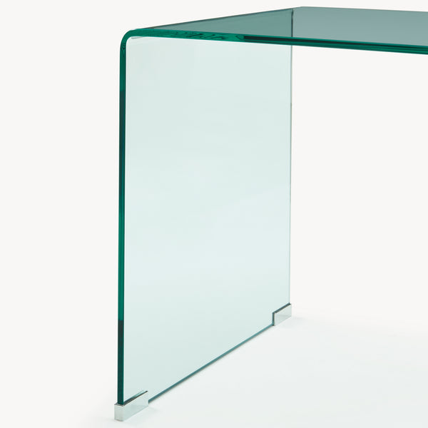 Table d’appoint Varlofrek verre trempé 50 x 50 x 50 cm [en.casa]