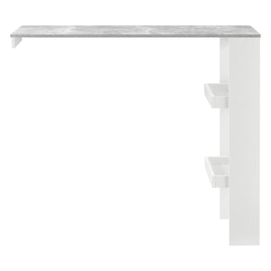 Table de bar Bromölla 120x45x106 cm différentes couleurs en.casa