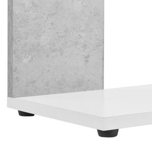 Bibliothèque Aneby 159x80x24cm avec 5 étagères différentes couleurs [en.casa]