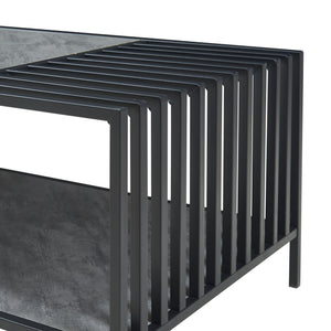 Table basse Pärghos 120x60x45 cm [en.casa]