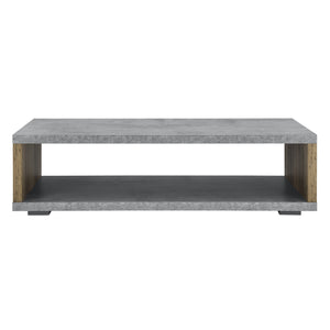 Table basse Oelsnitz 75x75x30 cm Métal en différentes couleurs en.casa