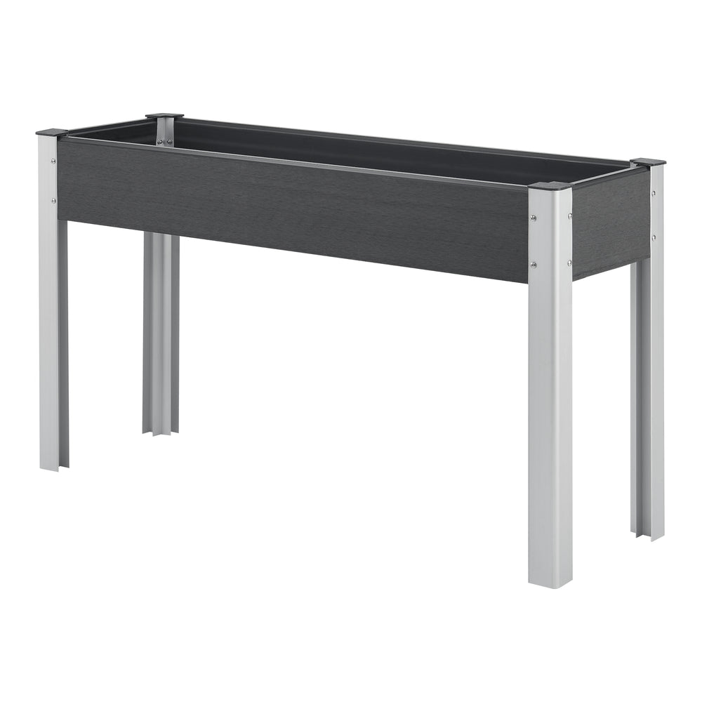 Jardinière surélevée Beverwijk gris foncé en différentes tailles [en.casa] - premiumXL