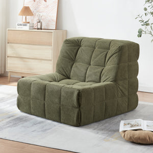 Fauteuil au sol Koskyvn 75x90x100 cm Textile [en.casa]
