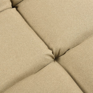 Lot de 2 fauteuils de sol Deinze avec dossier réglable [en.casa]